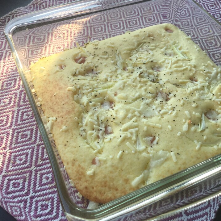 ホットケーキMIXで惣菜パン♩